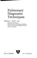 Cover of: Pulmonary diagnostic techniques