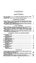 Cover of: Medicare payment policies for post-acute care: hearing before the Committee on Finance, United States Senate, One Hundred Fifth Congress, first session, April 9, 1997.