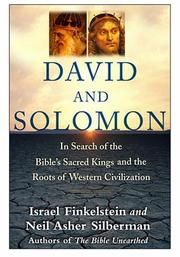 Cover of: David and Solomon by Israel Finkelstein