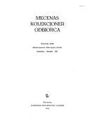 Mecenas, kolekcjoner, odbiorca by Stowarzyszenie Historyków Sztuki. Sesja