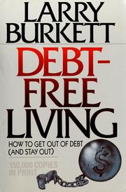 Cover of: Debt-free living