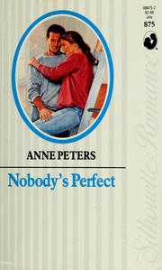 Cover of: Nobody's perfect