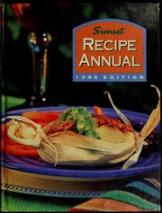 Cover of: Sunset recipe annual