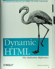 Cover of: Dynamic HTML