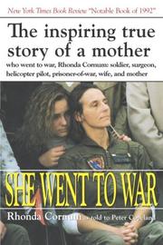 Cover of: She Went to War by Rhonda Cornum