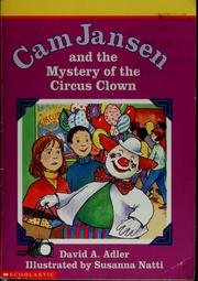 Cover of: Cam Jansen and the mystery of the circus clown (Cam Jansen adventure)