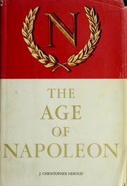 Cover of: The age of Napoleon.