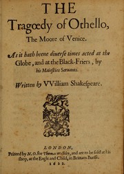 Othello by William Shakespeare