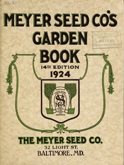 Cover of: Meyer Seed Co.'s garden book, 1924