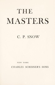 Cover of: The masters