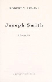 Cover of: Joseph Smith