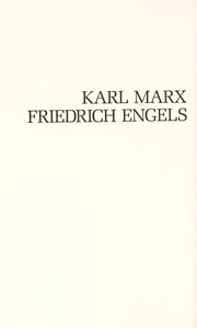 Cover of: Karl Marx, Friedrich Engels: Selected Letters: the personal correspondence, 1844-1877