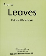 Cover of: Leaves