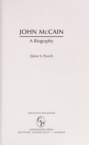 John Mccain by Povich, Elaine S.