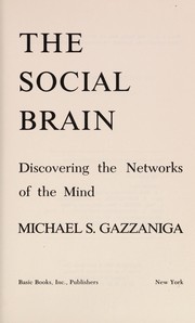 Cover of: The social brain: discovering the networks of the mind