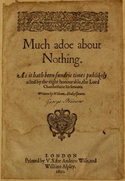 Much Ado About Nothing by William Shakespeare