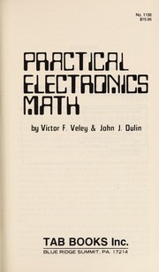 Cover of: Practical electronics math