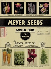 Cover of: Meyer seeds: garden book