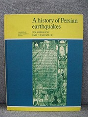 Cover of: A history of Persian earthquakes