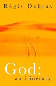 Cover of: God: An Itinerary