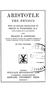 Physics by Aristotle