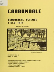 Cover of: Carbondale geological science field trip