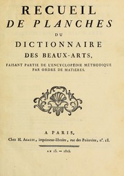 Cover of: Beaux-arts