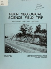 Cover of: Pekin geological science field trip