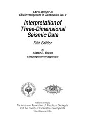 Cover of: Interpretation of three-dimensional seismic data by Alistair R. Brown