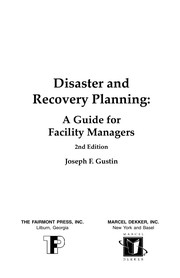 Cover of: Disaster & Recovery Planning