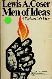 Cover of: Men of ideas: a sociologist's view