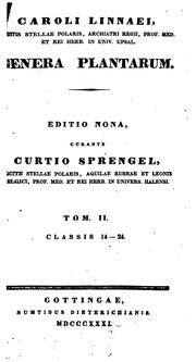 Cover of: Genera Plantarum