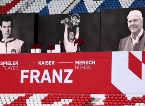 Franz Beckenbauer, el más grande de Alemania. Foto: EFE