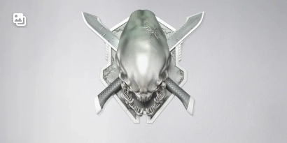 Halo Legendary Icon Wall Mount - Grunt Sized Edition