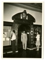 Image of Dr. Castañeda walking through a doorway