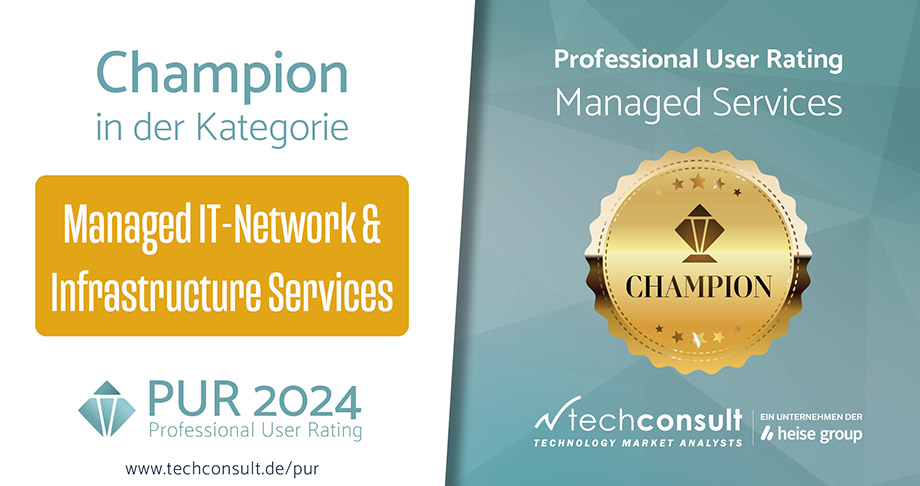 PUR 2024 CHAMPION Managed IT Network & Infrastructure Services