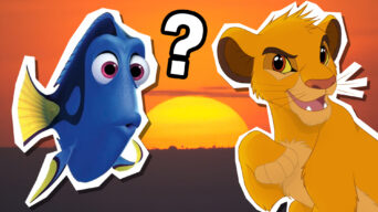 Dory and Simba