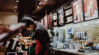 Starbucks workers | Photo by <a href="https://unsplash.com/@asaelamaury?utm_source=unsplash&utm_medium=referral&utm_content=creditCopyText">Asael Peña</a> on <a href="https://unsplash.com/photos/pKEb3GvTlJU?utm_source=unsplash&utm_medium=referral&utm_content=creditCopyText">Unsplash</a>   