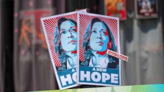 Posters of Kamala Harris | Robyn Stevens Brody/Sipa USA/Newscom