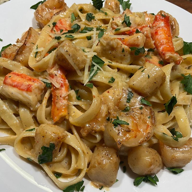 Cajun Seafood Pasta Recipe