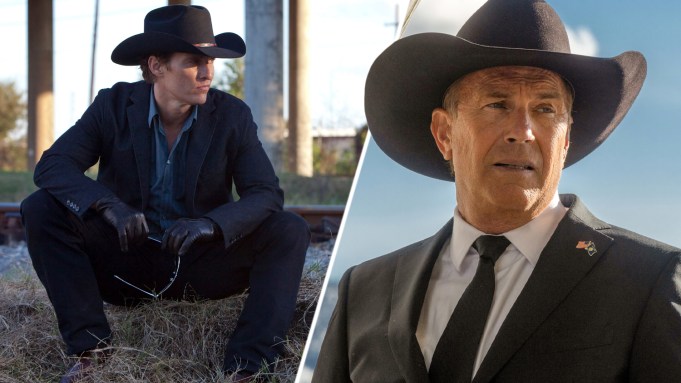 Matthew McConaughey in 'Killer Joe' and Kevin Costner in 'Yellowstone'