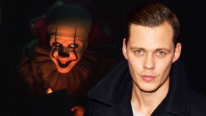 Pennywise and Bill Skarsgård