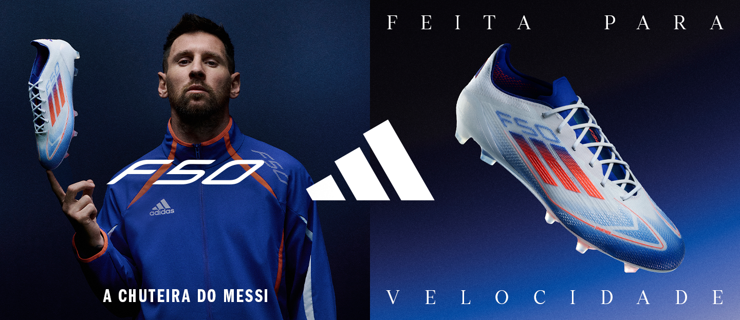 Chuteiras adidas f50 lançamento com Messi