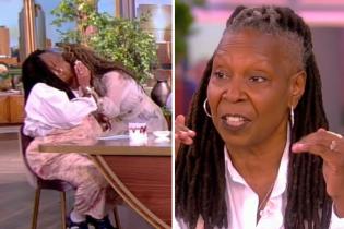 Sunny Hostin Leaves Her Seat On 'The View' To Advise Whoopi Goldberg About What She Can And Can't Say On TV