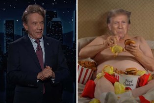 Martin Short Donald Trump 'Jimmy Kimmel Live'