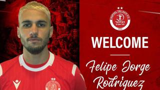 Felipe Rodríguez fue presentado como nuevo refuerzo en Hapoel Tel Aviv FC de Israel