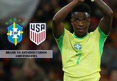 Brasil vs. Estados Unidos EN VIVO con Vinicius Jr: hora, formaciones y dónde ver amistoso