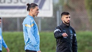 ¡Atención, Uruguay! Darwin Núñez con molestias en el tobillo durante entrenamiento del domingo