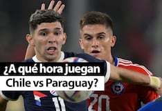 ¿A qué hora ver hoy Chile vs. Paraguay y por qué canal de TV transmiten amistoso?