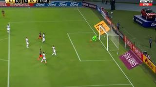 Campos evitó el 1-0: la atajada tras remate de De la Cruz en Alianza vs. River Plate